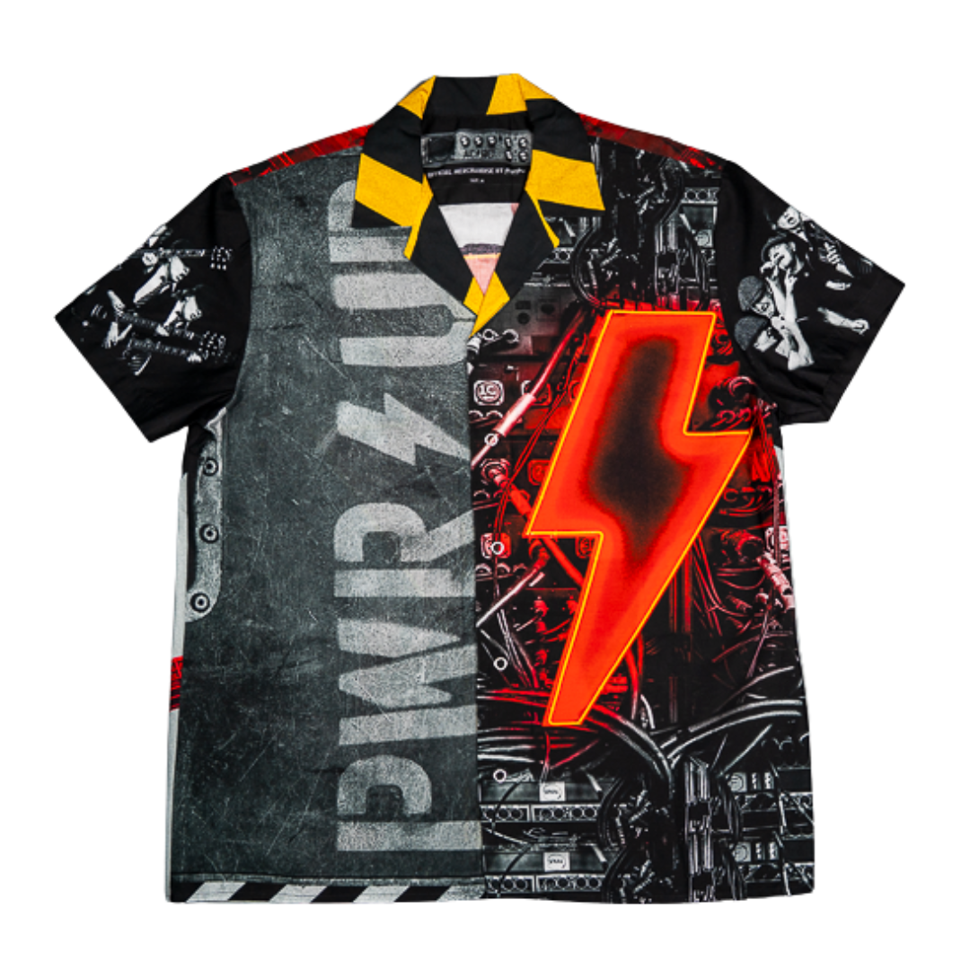 PWR/UP Men's Hawaiian-Shirt