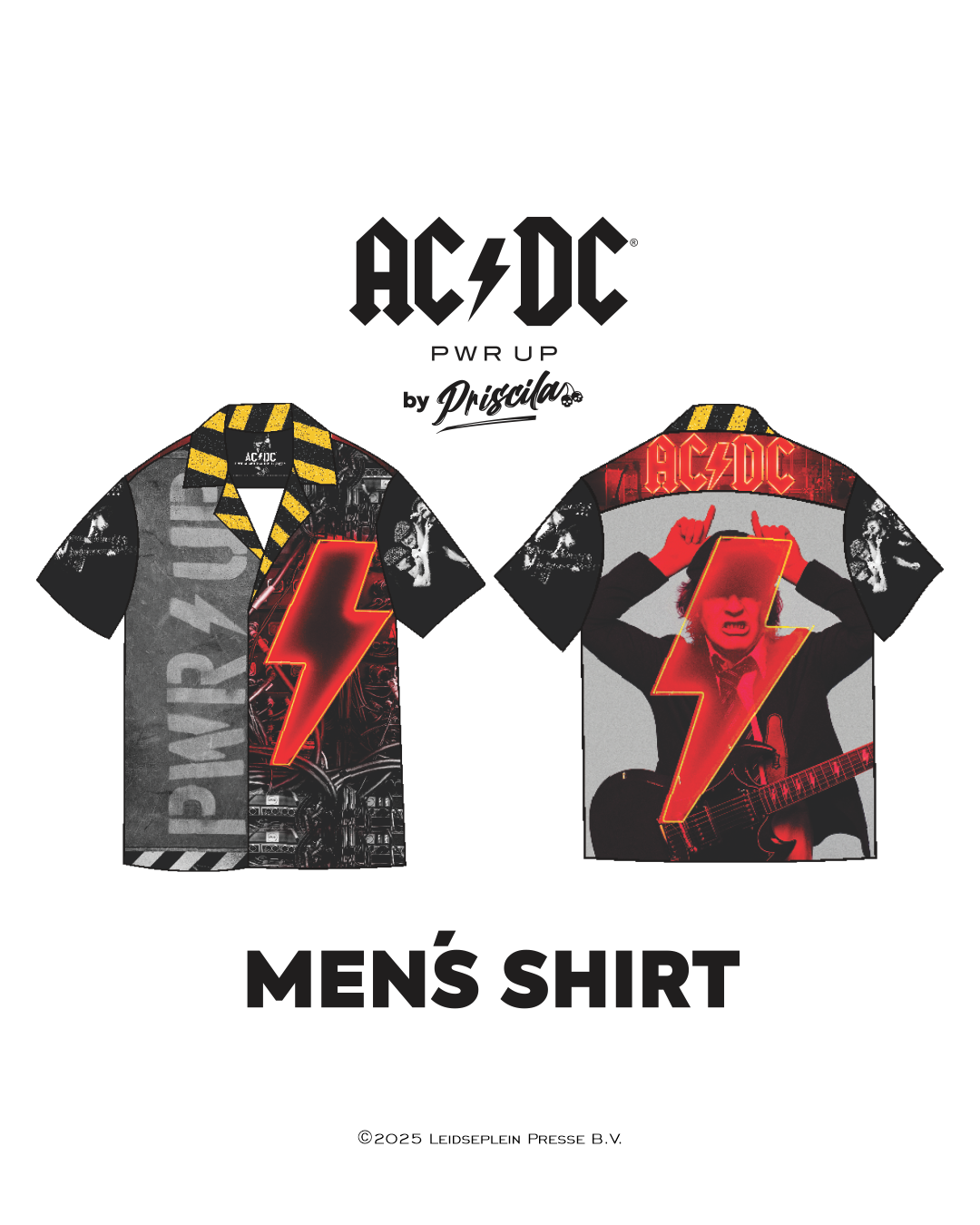 PWR/UP Men's Hawaiian-Shirt