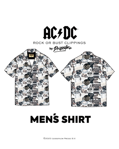 High-quality AC/DC Rock or Bust shirt. Not cheap merchandise, but quality. 