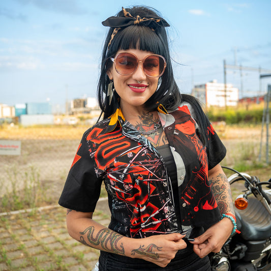 PWR/UP Crop Lady's Shirt